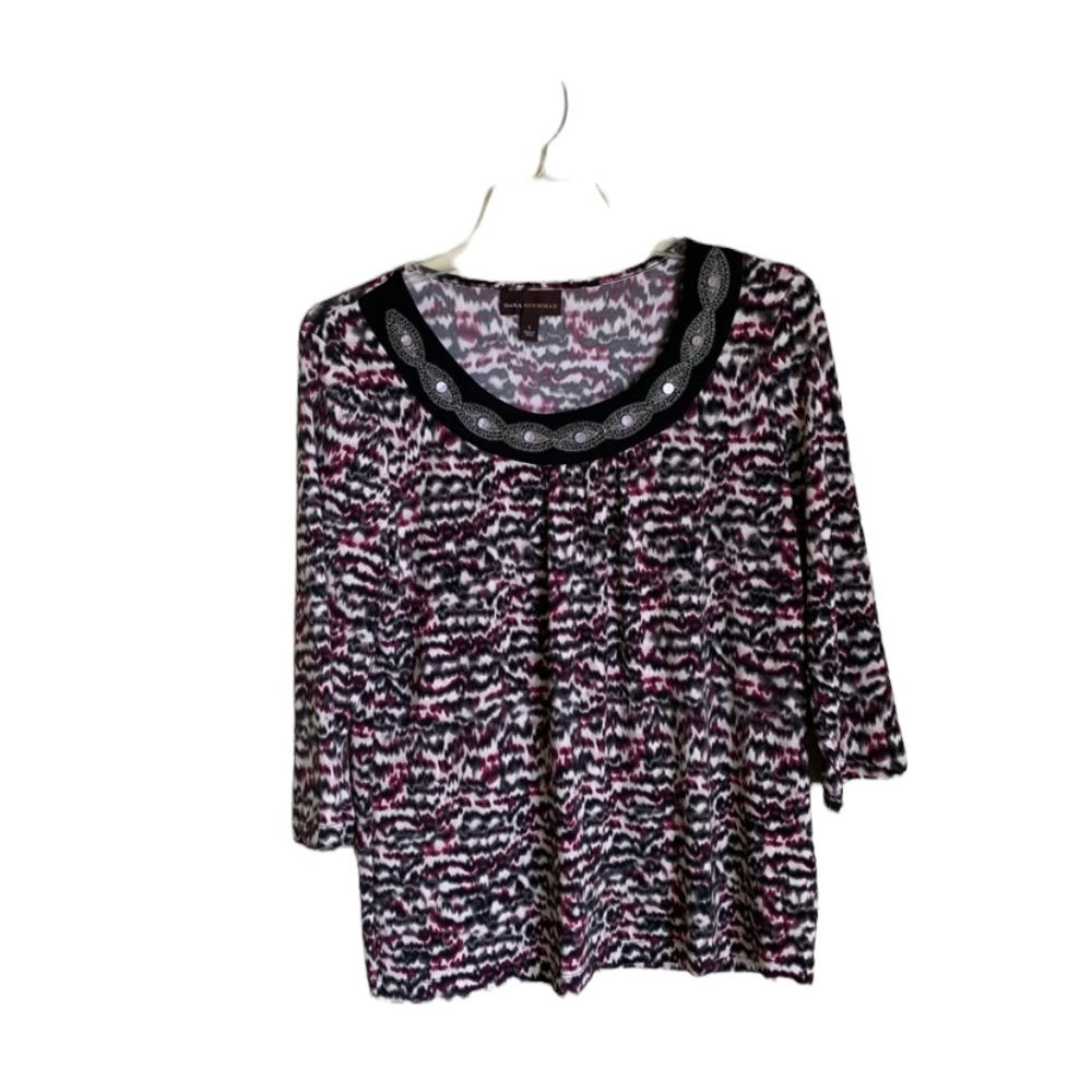 Dana Buckman Blouse size L